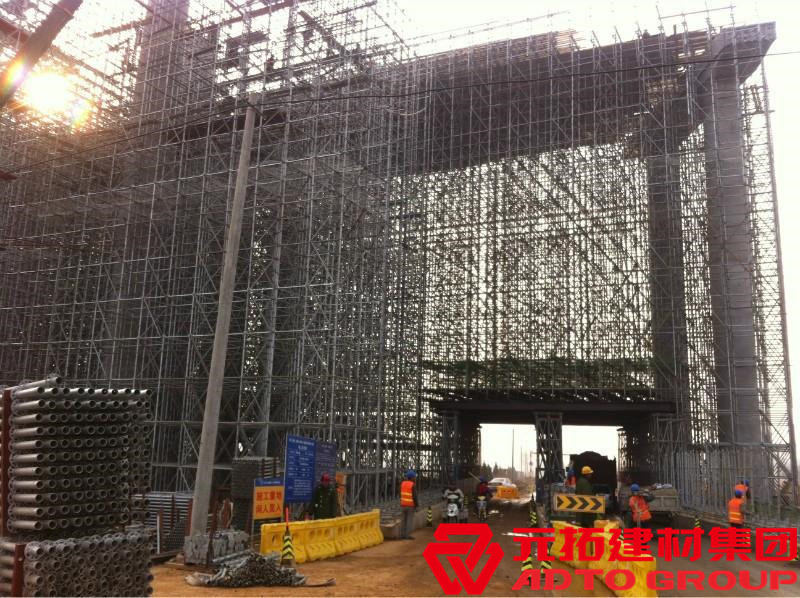 盤扣架數(shù)量計算難不難，盤扣一噸可以搭多少平？
