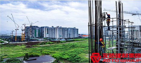 菲律賓建筑公司PH062客戶(hù)采購(gòu)元拓圓盤(pán)腳手架、鋼支撐、絲桿、鋁工字梁